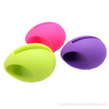 Silicone customized design stand speaker for iPhone 5